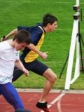 Ulazak u cilj na 4 x 100 m za mladiće